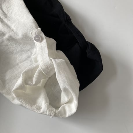 【OUTLET】刺繍ニちゃんオーバーサイズシャツ(ホワイト)