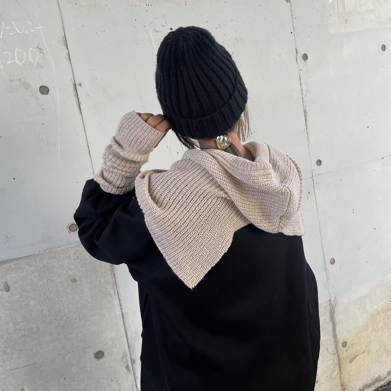 サロンアダムエロペ　バラクラバ&アームウォーマーセット　ブラウン系 バラクラバアームセット（2color） | COPINE