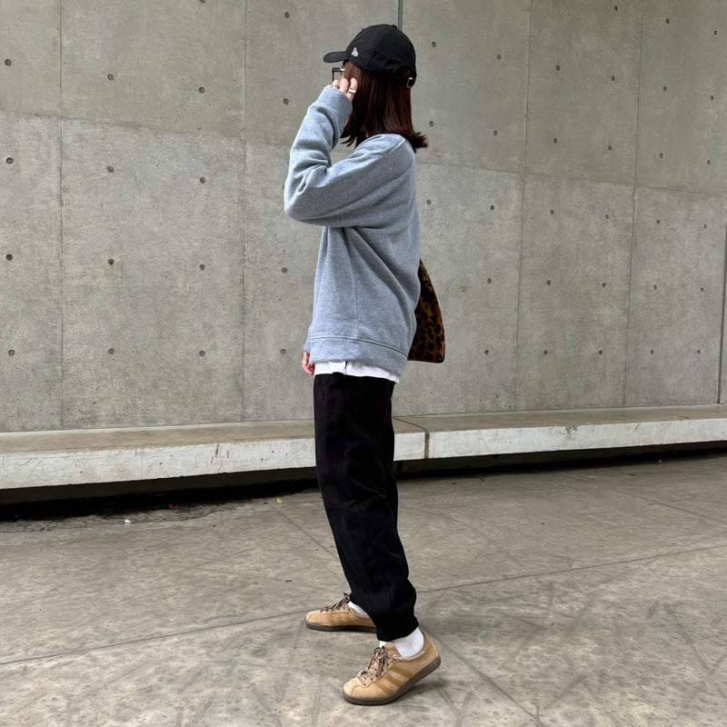 シンプル裏起毛スウェット(グレー/2size) | COPINE