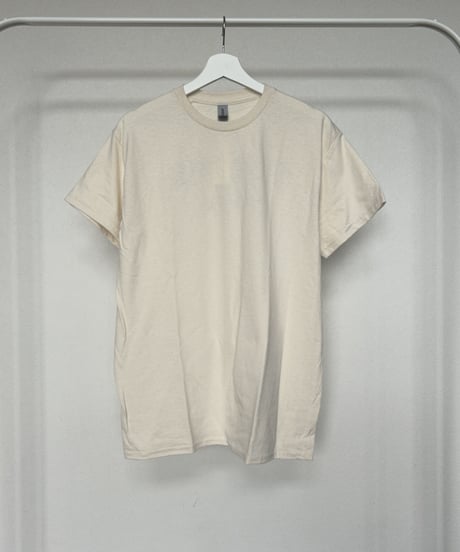 バックプリントtシャツ(ナチュラル)