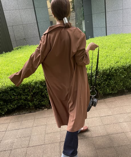 【OUTLET】シンプルロングシャツ