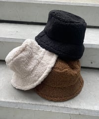 ボアバケットハット(3color)