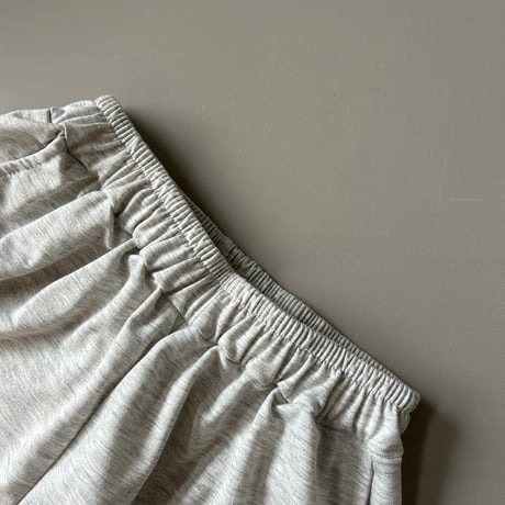 ゆるスウェットパンツ(ライトグレー)