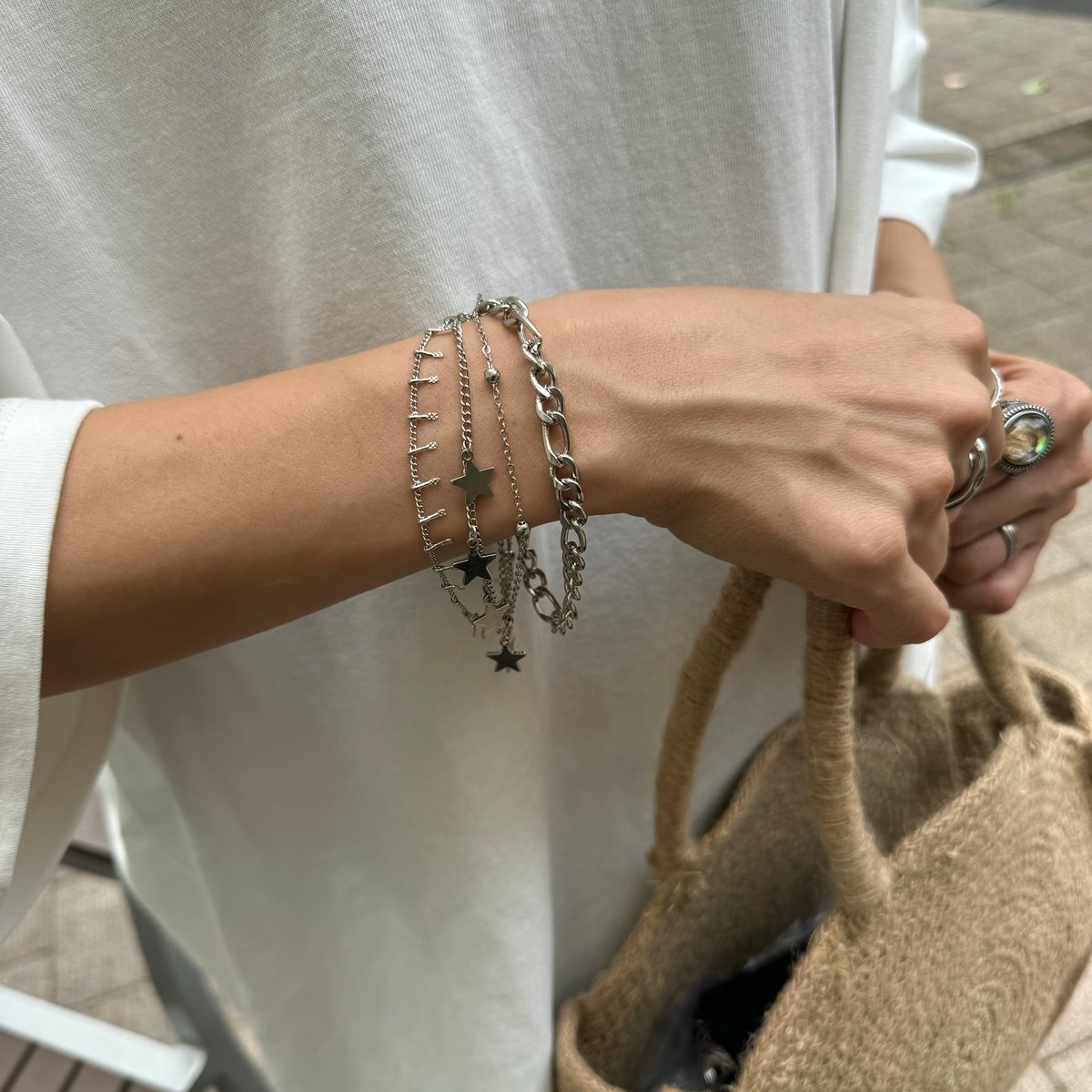4連チェーンブレスレット | COPINE