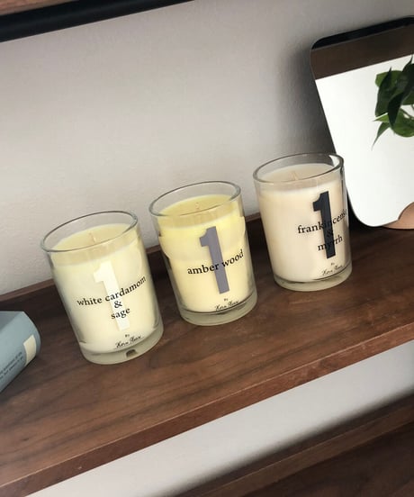 SCENTEDCANDLEサインナンバー(3type)