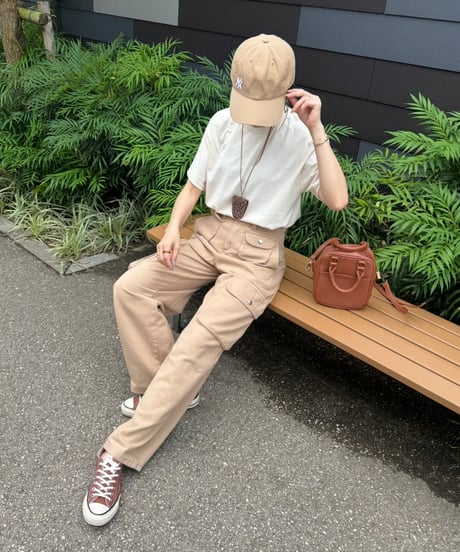 ハイウエストカーゴパンツ(2size)