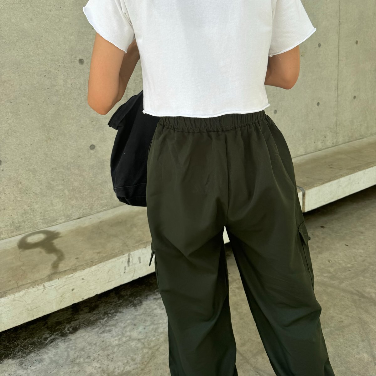 ミリタリーカーゴパンツ(カーキ) | COPINE