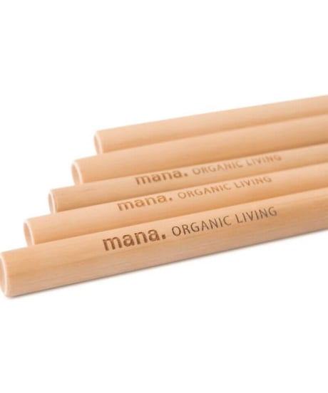【mana.ORGANIC LIVING】竹ストロー