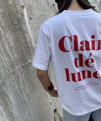 フレンチロゴTシャツ(ホワイト）