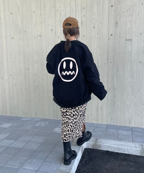 【men's/lady’s】ユニセックス！リバーシブルニコちゃんMA–1(2color/5size)