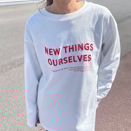 フロント刺繍ロゴロンT