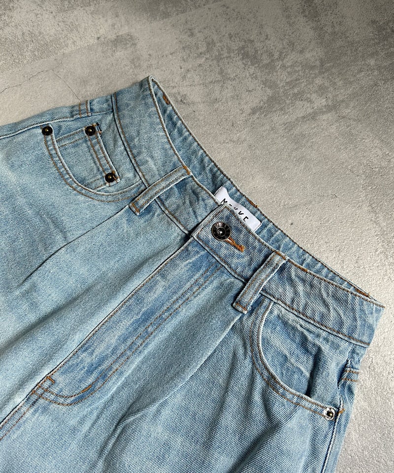 ダメージ加工デニムキャロットパンツ(3size） | COPINE