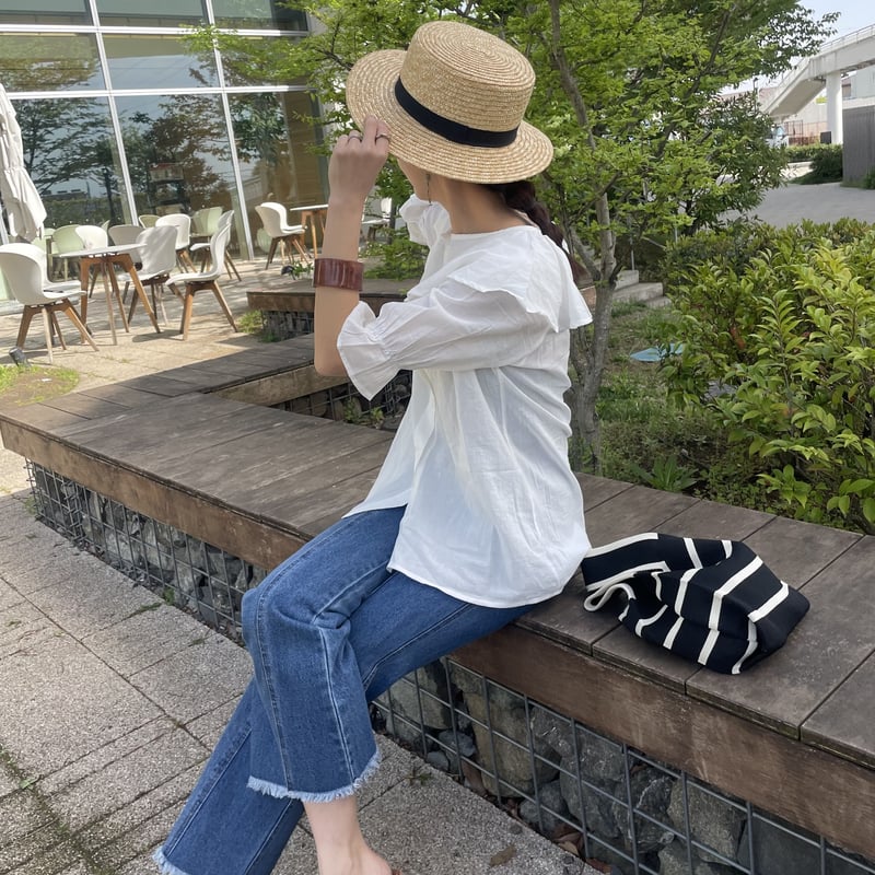 ビッグカラーブラウス | COPINE