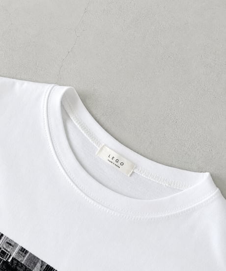手描き風ハートロゴTシャツ(ホワイト)