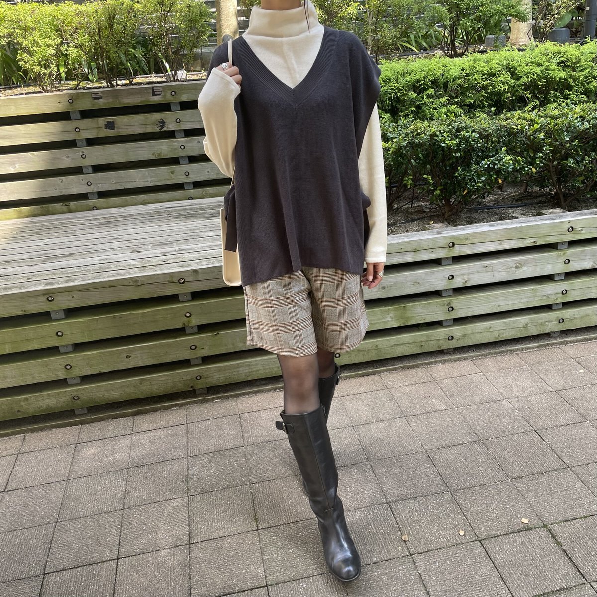 チェック柄ハーフパンツ(2color) | COPINE チェック柄ハーフパンツ(2color) | COPINE