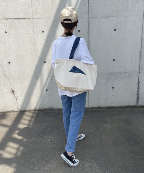 アウトドアにも！保冷キャンバストートバッグ(2color)