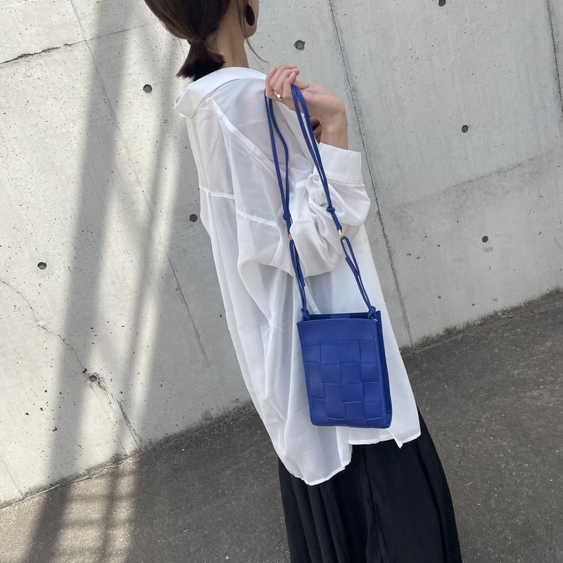 【boohoo】編み込み ショルダーバック 2色 編み込みショルダーバッグ(2color) | COPINE