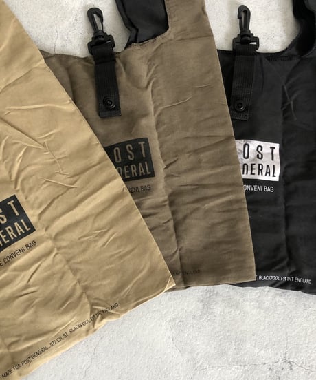 POSTGENERALロゴショッパーバッグ(3color)