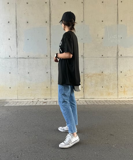 ハイウエストストレートデニム