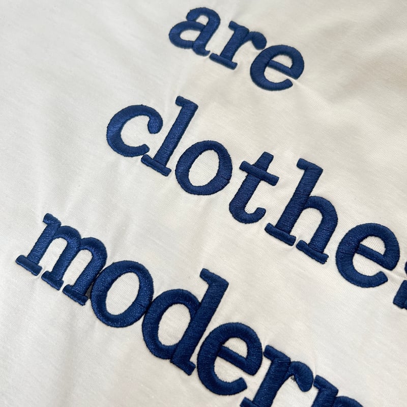 刺繍ロゴダメージビッグTシャツ(ホワイト) | COPINE 刺繍ロゴダメージビッグTシャツ(ホワイト) | COPINE