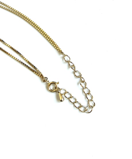 【nemon】Wchain bracelet(Amazonite)