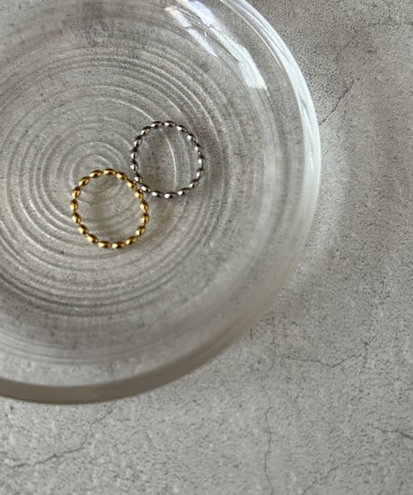 OVAL CHAIN RING(2color)