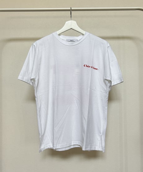 フレンチロゴTシャツ(ホワイト）