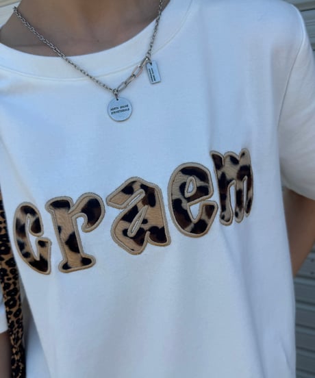 レオパードロゴTシャツ
