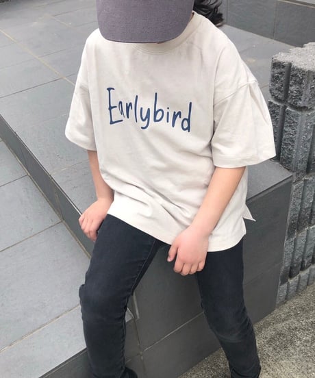 【kids】Early bird tシャツ(110〜150)