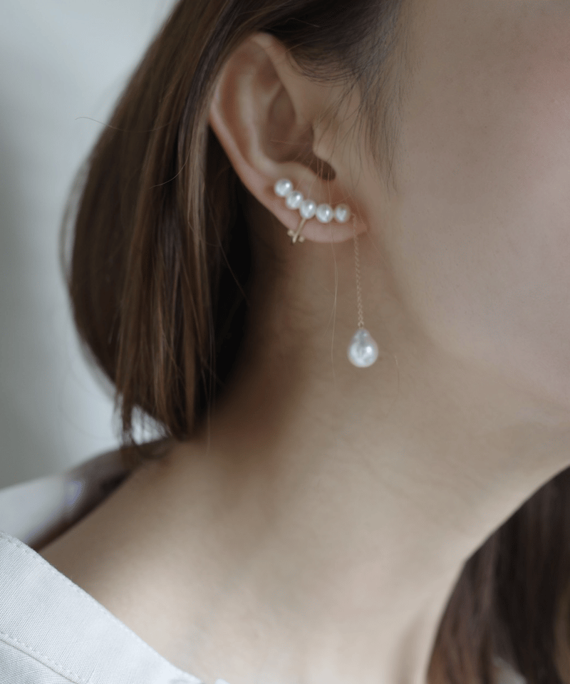 slide earring 〈single〉 | ripsalis 