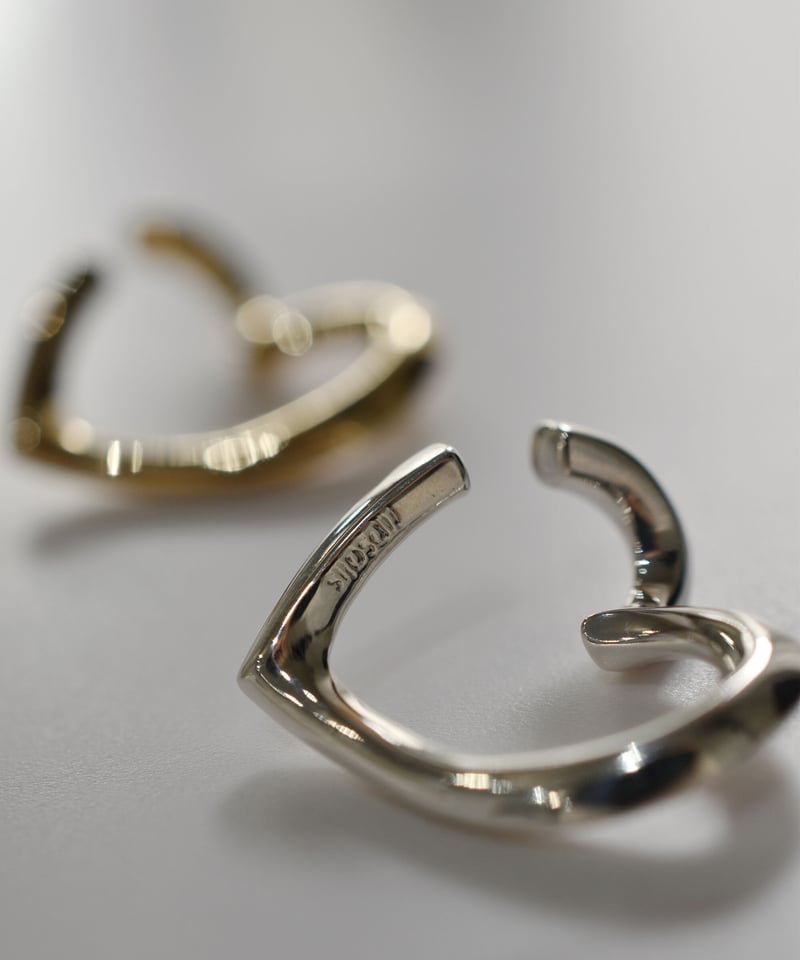 twist heart ear cuff〈single〉 | ripsalis