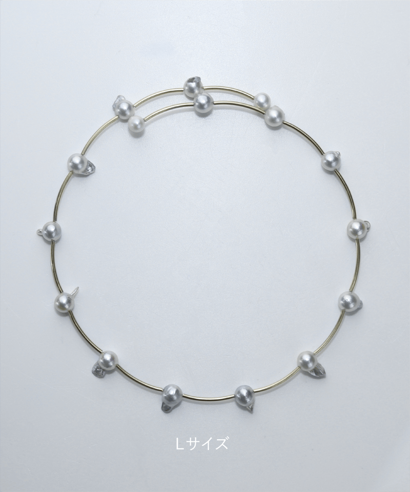 AKOYA TOGE pearl dot choker | ripsalis