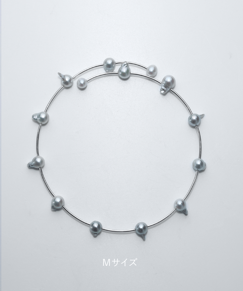 AKOYA TOGE pearl dot choker | ripsalis