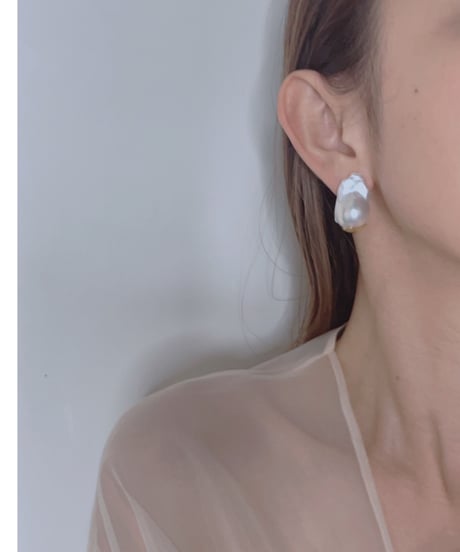 [dip] OYSTER pearl dip STUD ピアス/イヤリング 【Sランク】