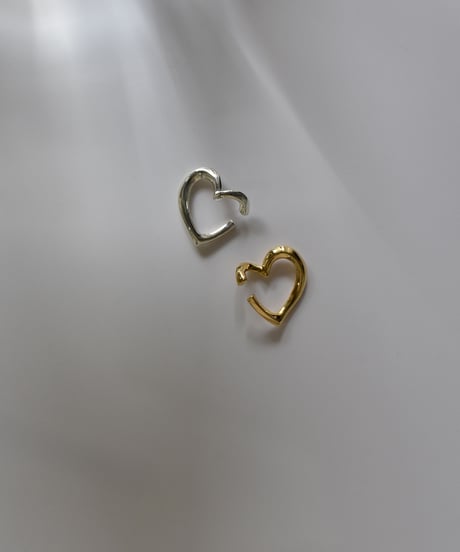 twist heart ear cuff〈single〉