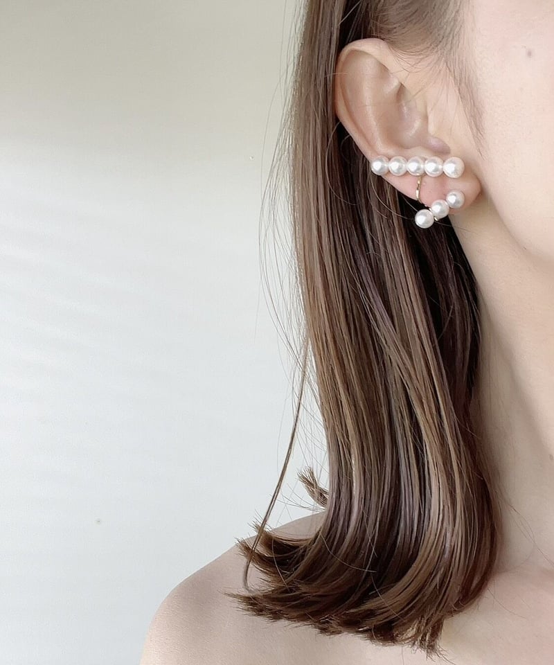 ripsalis パールピアス 3line pearl〈single〉 | ripsalis
