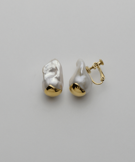 [dip] OYSTER pearl dip STUD ピアス/イヤリング 【Sランク】