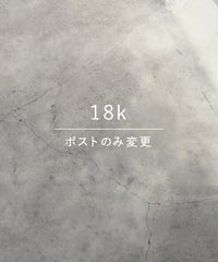 18k ピアスポストのみ変更