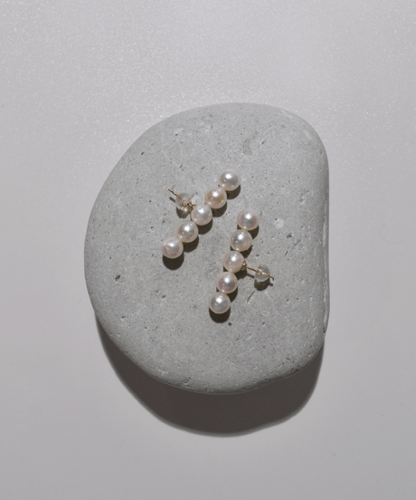 5line pearl〈両耳5粒set〉