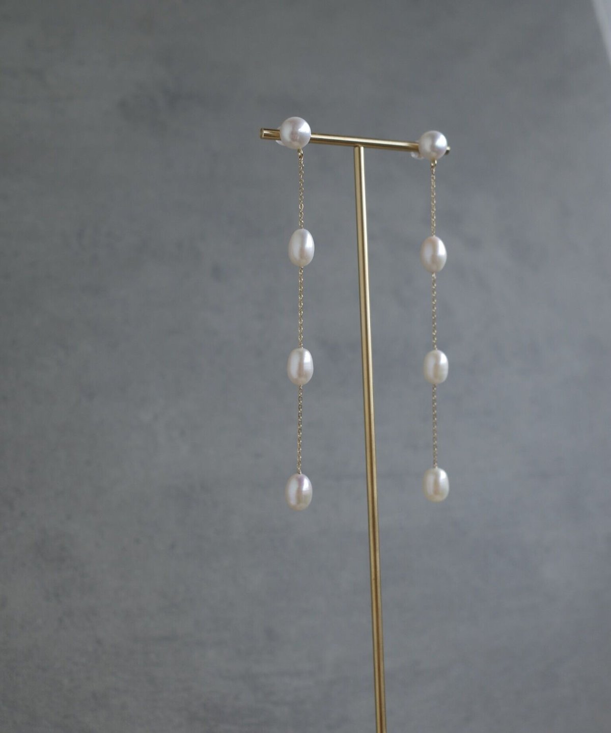 【tammy】パールロングピアス ripsalis リプサリス 4dot 4dot pearl | ripsalis
