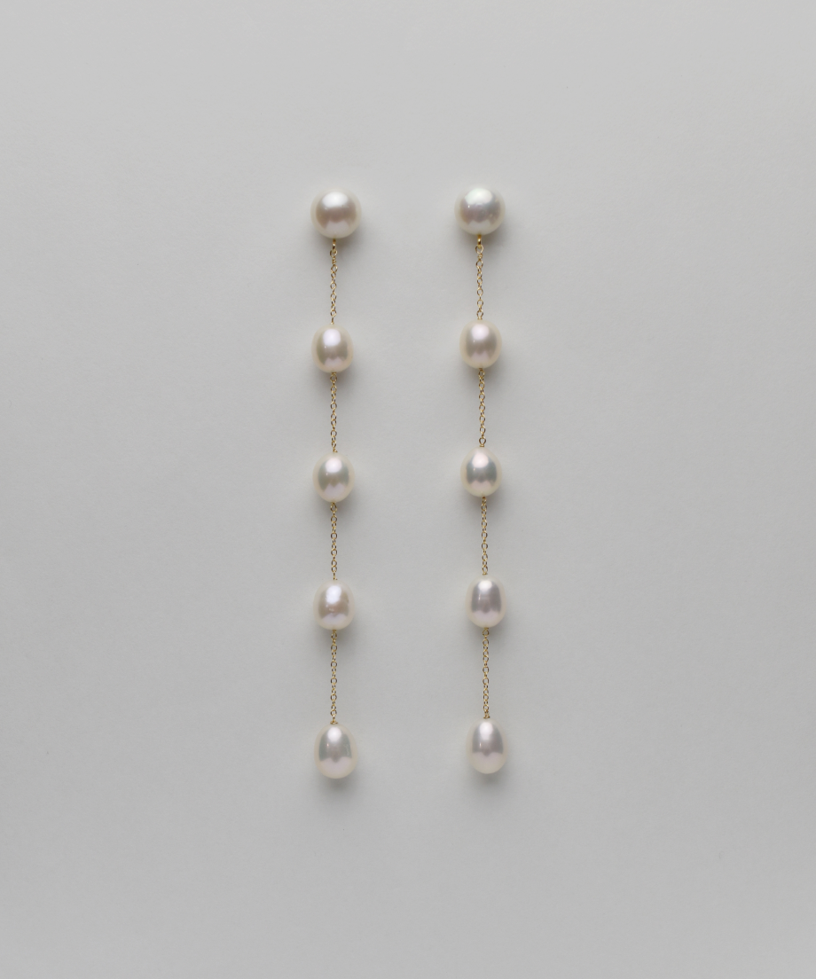 アクセサリー ripsalis 3studs pearl 5dot pearl | ripsalis