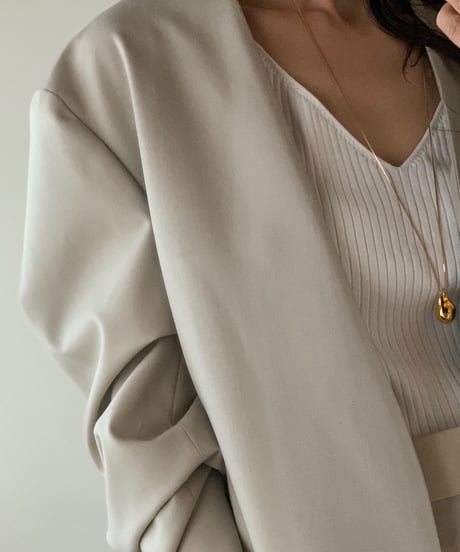 metal baroque necklace