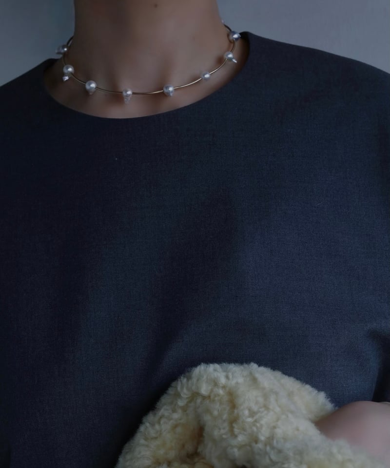 AKOYA TOGE pearl dot choker | ripsalis