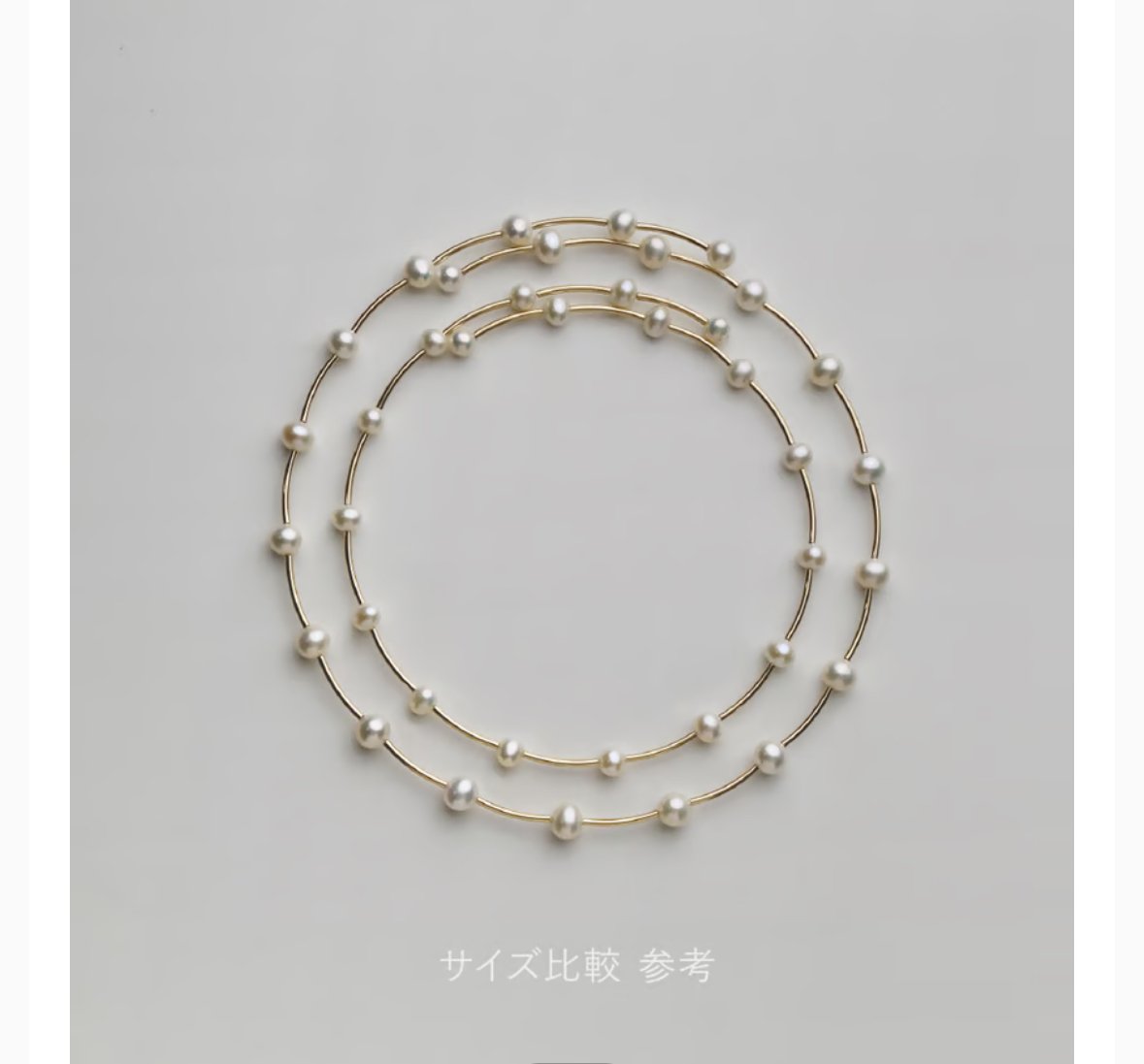 pearl dot choker（GRAY） | ripsalis