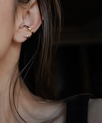 moissanite ear cuff〈single〉