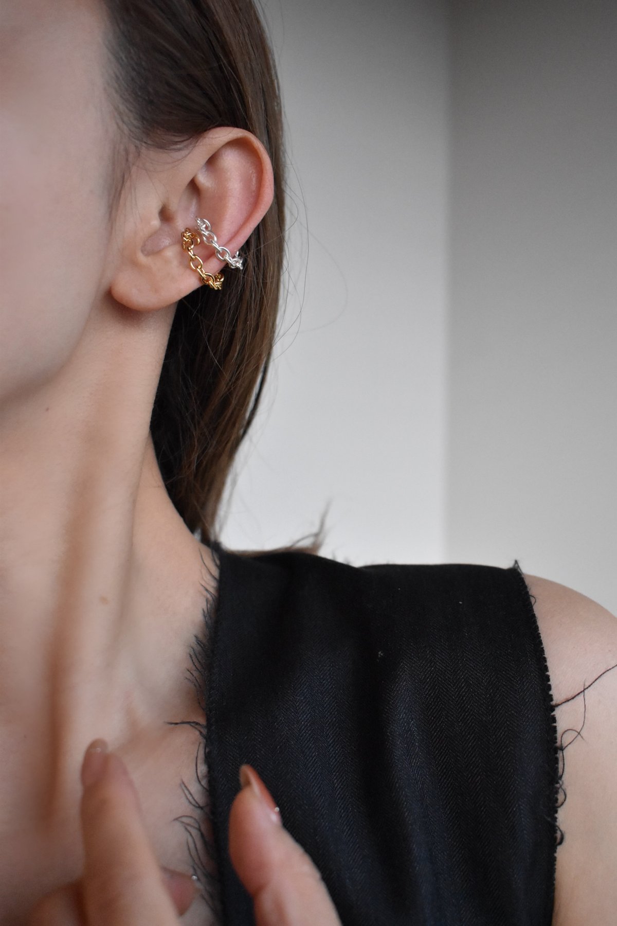 chain ear cuff〈single〉 | ripsalis