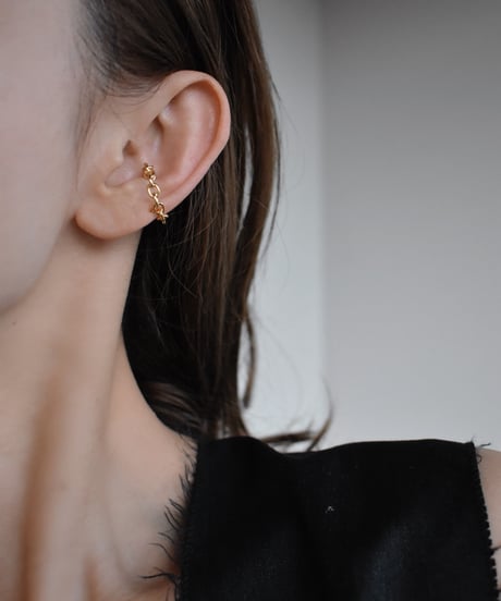 chain ear cuff〈single〉