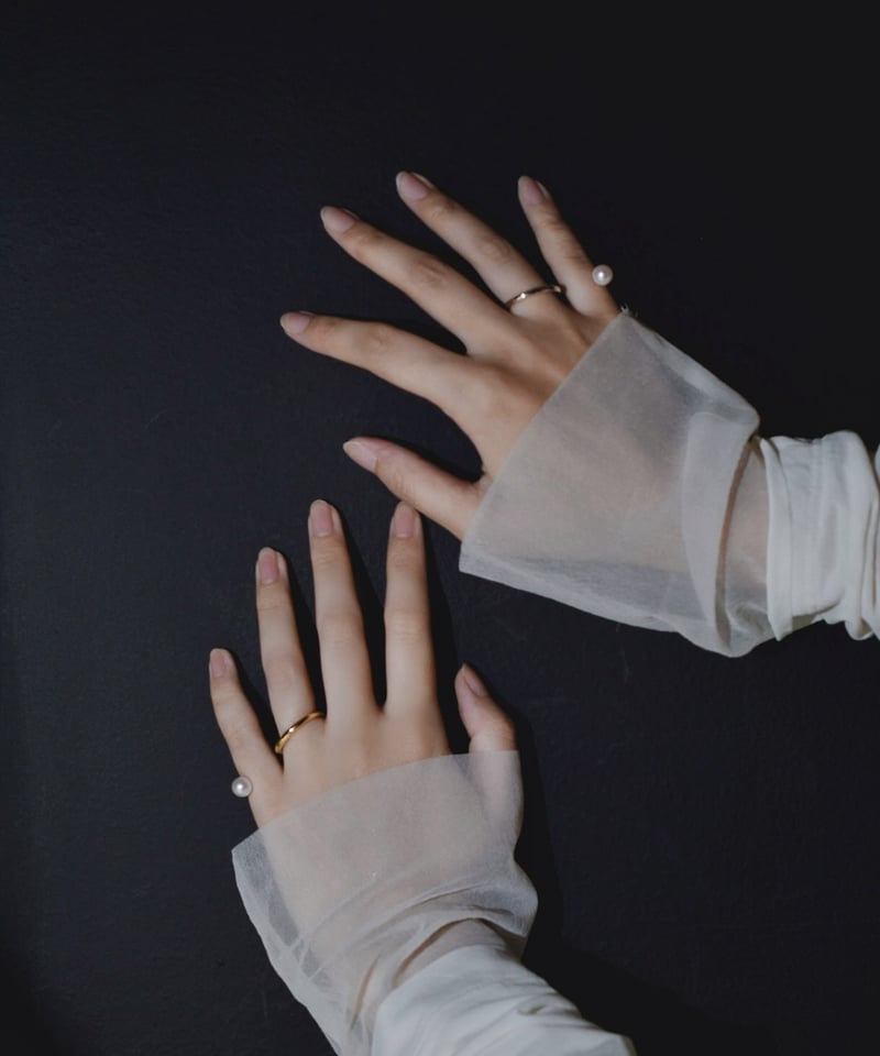 peep double ring (white) | ripsalis peep double ring (white) | ripsalis