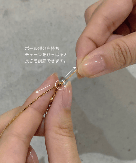 [nude] OYSTER pearl norm necklace【Sランク】