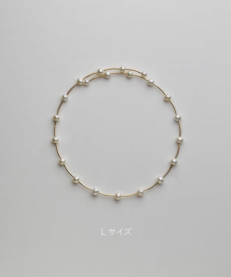 pearl dot choker